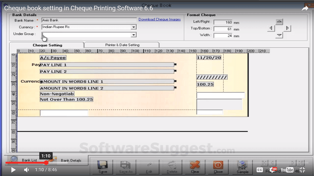 Cheque Printing Software 6.6 Pricing, Reviews & Features in 2022 Free